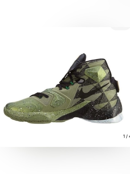 Nike Other - Nike Black Multicolor LeBron XIII AS Shoe Box Label